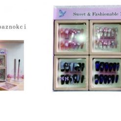 NAKLEJKI NA PAZNOKCIE SZTUCZNE DLA DZIECI.