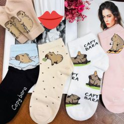 SKARPETKI STOPKI MODNE CUTE DAMSKIE.