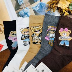 SKARPETKI STOPKI MODNE CUTE DAMSKIE.