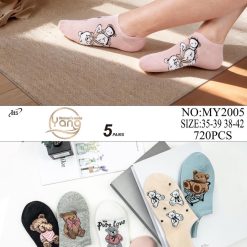 SKARPETKI STOPKI MODNE CUTE DAMSKIE.