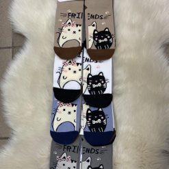 SKARPETKI STOPKI MODNE CUTE DAMSKIE.