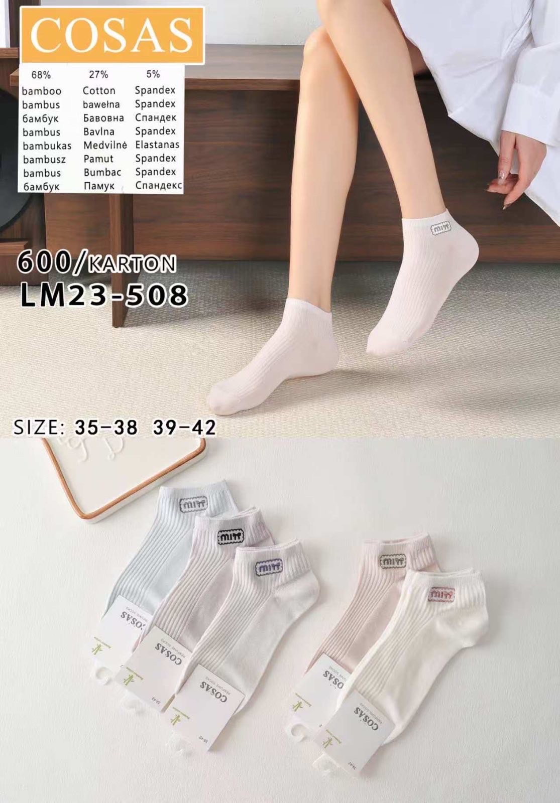 SKARPETKI STOPKI MODNE CUTE DAMSKIE.