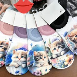 SKARPETKI STOPKI MODNE CUTE DAMSKIE.