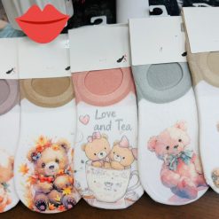 SKARPETKI STOPKI MODNE CUTE DAMSKIE.