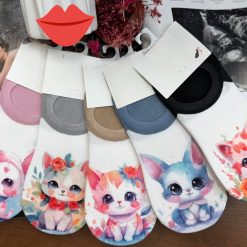 SKARPETKI STOPKI MODNE CUTE DAMSKIE.