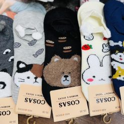 SKARPETKI STOPKI MODNE CUTE DAMSKIE.