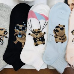 SKARPETKI STOPKI MODNE CUTE DAMSKIE.