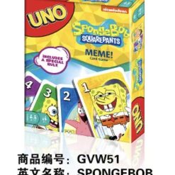 GRA KARTY UNO SPONGEBOB DLA DZIECI.