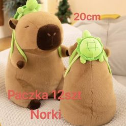 MASKOTKA PLUSZAK KAPIBARA DLA DZIECI 20CM.