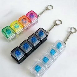 BRELOK ANTYSTRESOWY LED FIDGET KEYBOARD.