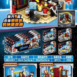 ZESTAW KLOCKI HEROES ASSEMBLE 4W1 DLA DZIECI 84PCS.