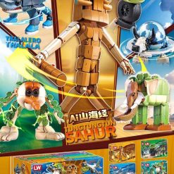 ZESTAW KLOCKI TUNGTUNGTUNG SAHUR DLA DZIECI.