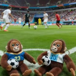 BRELOK MASKOTKA MAŁPA CUTE DO KLUCZY.