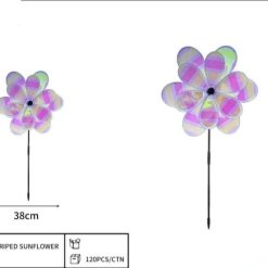WIATRAK KOLOROWY OGRODOWY DLA DZIECI 74CM.