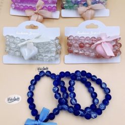 ZESTAW BRANSOLETKA 3PCS DLA DZIEWCZYNKI.