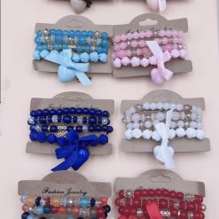 ZESTAW BRANSOLETKA 4PCS DLA DZIEWCZYNKI.