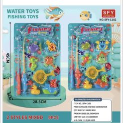 WĘDKA Z RYBKAMI DO KĄPIELI WODY ŁOWIENIE NA MAGNES.