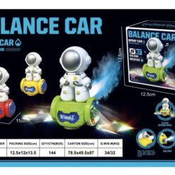 ROBOT ASTRONAUTA Z POJAZDEM KOSMICZNYM.