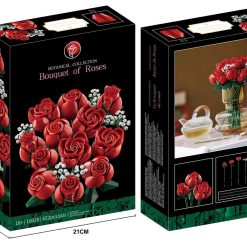 KLOCKI KONSTRUKCYJNE KWIATY BUKIET KWIATÓW 822PCS.