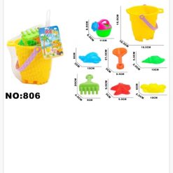 ZESTAW Z WIADERKO DO PIASKU DLA DZIECI.