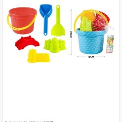 ZESTAW Z WIADERKO DO PIASKU DLA DZIECI.