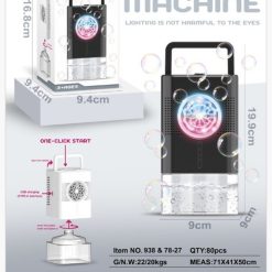 MASZYNKA MACHINE DO BAŃKI MYDLANA DLA DZIECI.