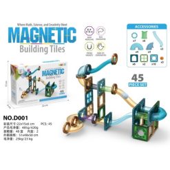 KLOCKI MAGNETYCZNE KONSTRUKCYJNE 45 ELEMENTÓW.