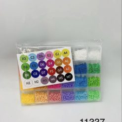 ZESTAW KORALIKI ROBIENIA BRANSOLETKA DIY DLA DZIECKA.