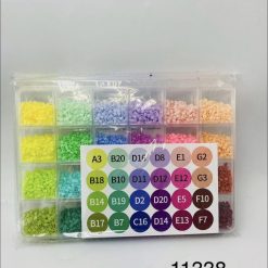 ZESTAW KORALIKI ROBIENIA BRANSOLETKA DIY DLA DZIECKA.