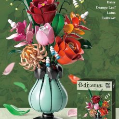 KLOCKI KONSTRUKCYJNE KWIATY BELISAMA 566PCS.