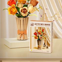 KLOCKI KONSTRUKCYJNE KWIATY AUTUMN ROSE 868PCS.