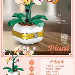 KLOCKI KONSTRUKCYJNE KWIATY PLANT 323PCS.