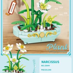 KLOCKI KONSTRUKCYJNE KWIATY PLANT 349PCS.