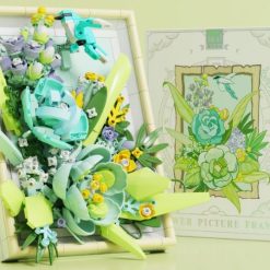 KLOCKI KONSTRUKCYJNE KWIATY PICTURE FRAME 728PCS.