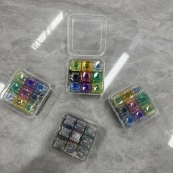 BRELOK ANTYSTRESOWY KLAWIATURA LED FIDGET KEYBOARD.
