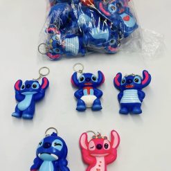 BRELOK FIGURKI GUMOWA STITCH DO KLUCZY.