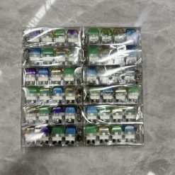 BRELOK ANTYSTRESOWY KLAWIATURA LED FIDGET KEYBOARD.