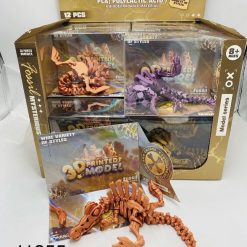 FIGURKA DINOZAUR KRYSZTAŁOWY DRUK 3D DLA DZIECI.