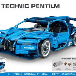 KLOCKI KONSTRUKCYJNE AUTO SPORTOWE 533PCS.