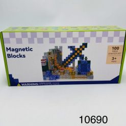 KLOCKI MAGNETYCZNE MYWORLD 100 ELEMENTÓW.