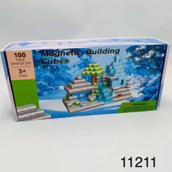 KLOCKI MAGNETYCZNE MYWORLD 100 ELEMENTÓW.