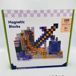 KLOCKI MAGNETYCZNE MYWORLD 200 ELEMENTÓW.