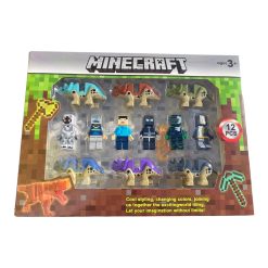 Alternative view of ZESTAW FIGURKI MINECRAFT 12PCS DLA DZIECI.