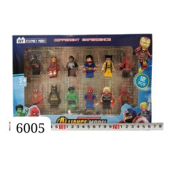 ZESTAW FIGURKI AVENGERS 12PCS DLA DZIECI.