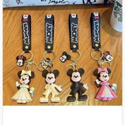 BRELOK FIGURKI GUMOWA MICKEY DO KLUCZY.