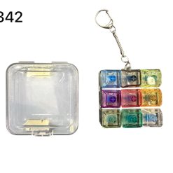 BRELOK ANTYSTRESOWY LED FIDGET KEYBOARD.