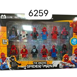 ZESTAW FIGURKI SPIDER-MAN 12PCS DLA DZIECI