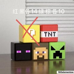 KLOCKI MAGNETYCZNE MINECRAFT 180 ELEMENTÓW.