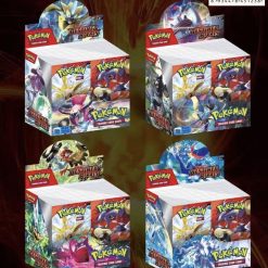 SASZETKI KARTY POKEMON 288 KART BOX 36 SASZETEK.