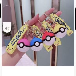 BRELOK FIGURKI GUMOWA POKEMON DO KLUCZY.